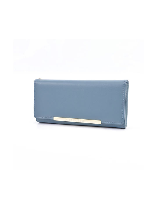 Pierre Loues Large Women's Wallet Blue