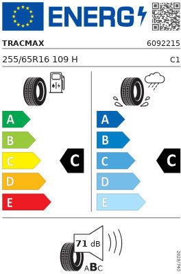 Tracmax X Privilo H 255/65R16 109T Θερινό Λάστιχο για Επιβατικό Αυτοκίνητο