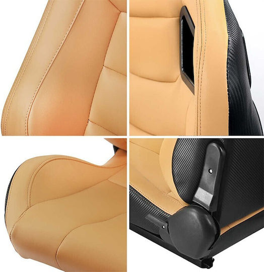 Autoline Eimer Leder Beige 9990000007967