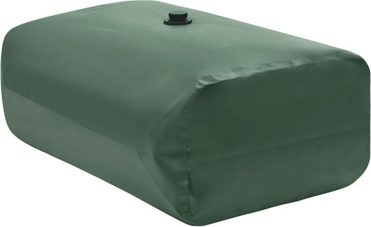 vidaXL Vertical Cylindrical Plastic Storage Tank 100lt for Water / Petroleum Green