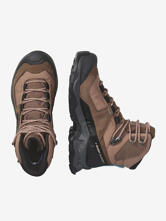 Salomon Quest Element Gtx Women's Hiking Boots Waterproof with Gore-Tex Membrane Brown