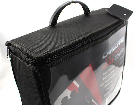 CarGuard Set Huse Auto 2buc Poliester Negru