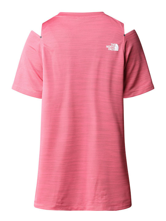 The North Face Γυναικείο Αθλητικό T-shirt Pink