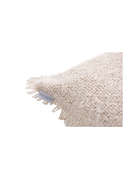 Soulworks Decorative Pillow Case Made of 100% Cotton Natural 50x50cm