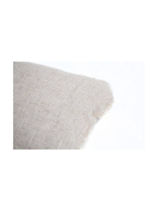 Soulworks Decorative Pillow Case Bell Made of 100% Cotton Natural Waffle 40x60cm
