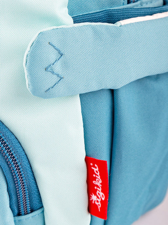 Sigikid Schulranzen Rucksack Kindergarten Türkis mit Flaschenhalter