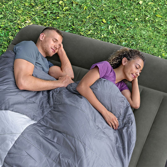 Bestway Double Inflatable Sleeping Mattress 203x152x30cm Black