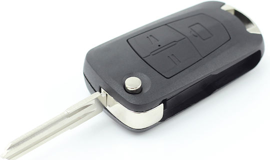 CarGuard Car Key Shell with Blade with 3 Buttons for Opel