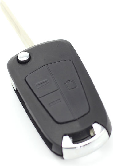 CarGuard Κέλυφος Κλειδιού Αυτοκινήτου με Λάμα με 3 Κουμπιά για Opel