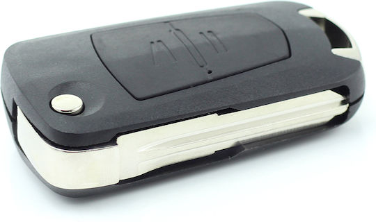 CarGuard Car Key Shell with Blade with 2 Buttons for Opel