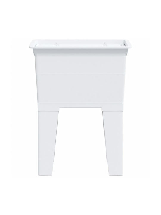 vidaXL Επικαθήμενος Νιπτήρας Πορσελάνης 59x41cm Λευκός