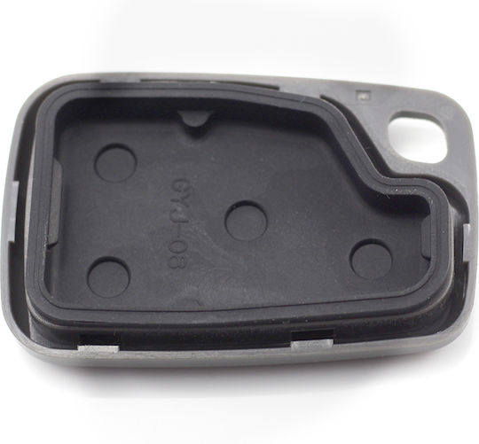 CarGuard Carcasă cheie auto cu lamă cu 4 butoane pentru Volvo