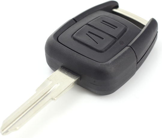 CarGuard Κέλυφος Κλειδιού Αυτοκινήτου με Λάμα με 2 Κουμπιά για Opel