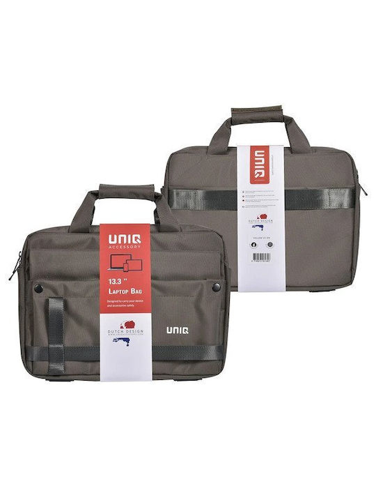 Uniq Τσάντα Ώμου / Χειρός για Laptop 13.3" σε Πράσινο χρώμα