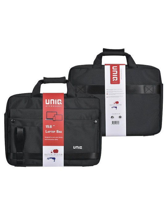 Uniq Τσάντα Ώμου / Χειρός για Laptop 15.6" σε Μαύρο χρώμα