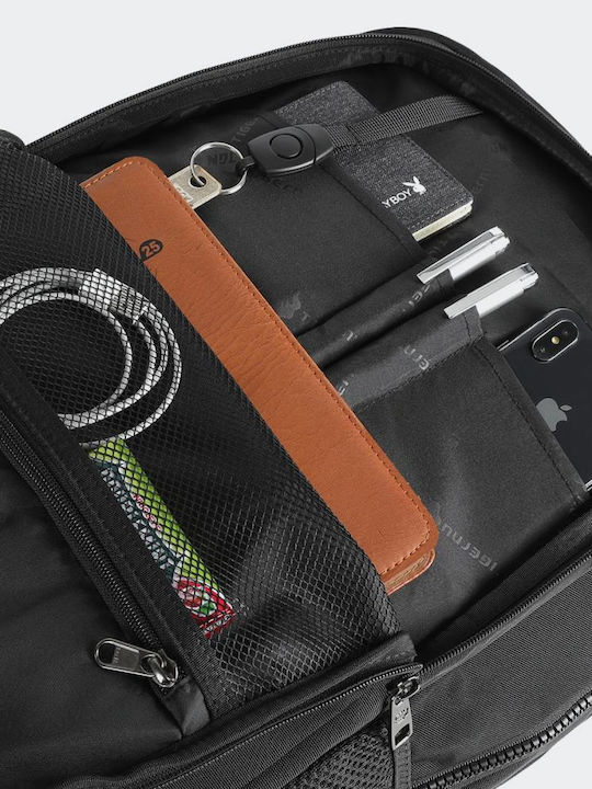 Tigernu Wasserdichte Rucksack für Laptop 17 mit USB-Anschluss in Schwarz Farbe T-B3143XL-Schwarz