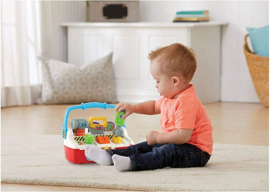 Vtech Βρεφικό Παιχνίδι Box Friends από Ξύλο με Μουσική για 12+ Μηνών