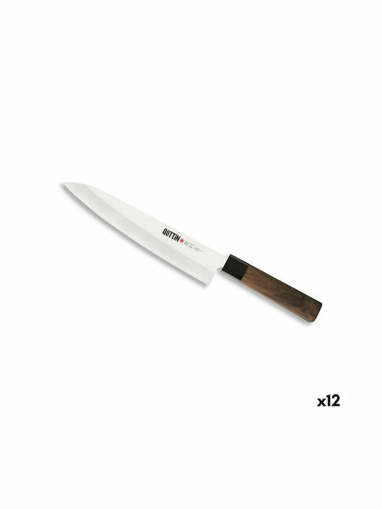 Quttin Messer Allgemeine Verwendung aus Edelstahl 20cm S2232442 12Stück 4899888745792