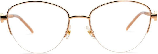 Elie Saab Women's Metal Prescription Eyeglass Frame Gold ES 047 DDB/18