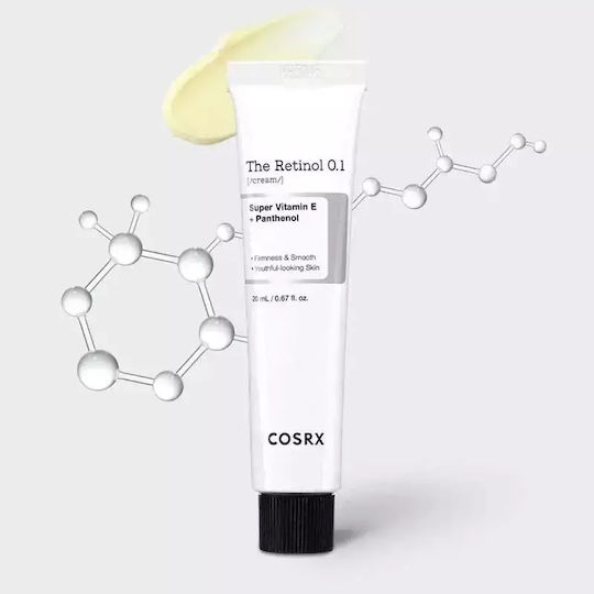 Cosrx The Retinol 0.1 Κρέμα Προσώπου Νυκτός για Σύσφιξη & Ακμή με Ρετινόλη & Πεπτίδια 20ml