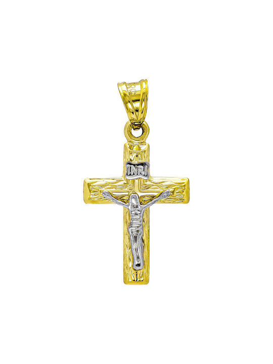 Kiriakos Gofas Men's Gold Cross 14K with Chain