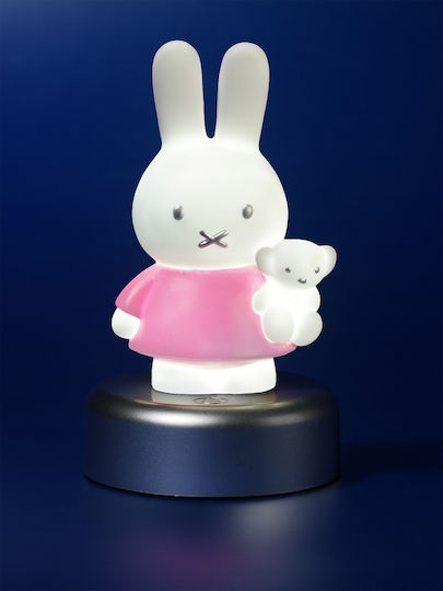 Miffy LED Детско Декоративно Осветление Touch Розов 16εκ.