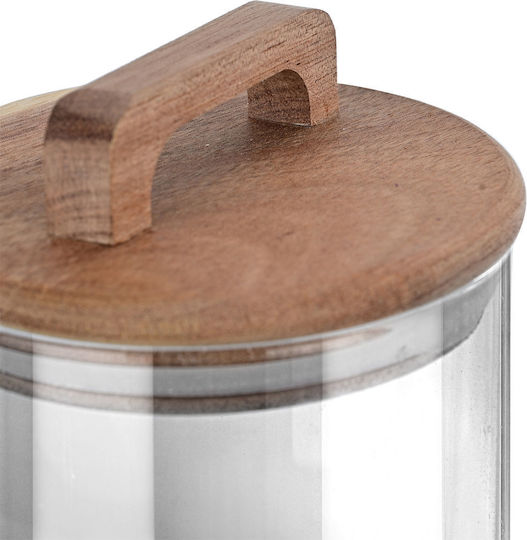 Estia Allure Vorratsglas für Allgemeine Verwendung mit Luftdichtem Deckel Glas Transparent 1300ml