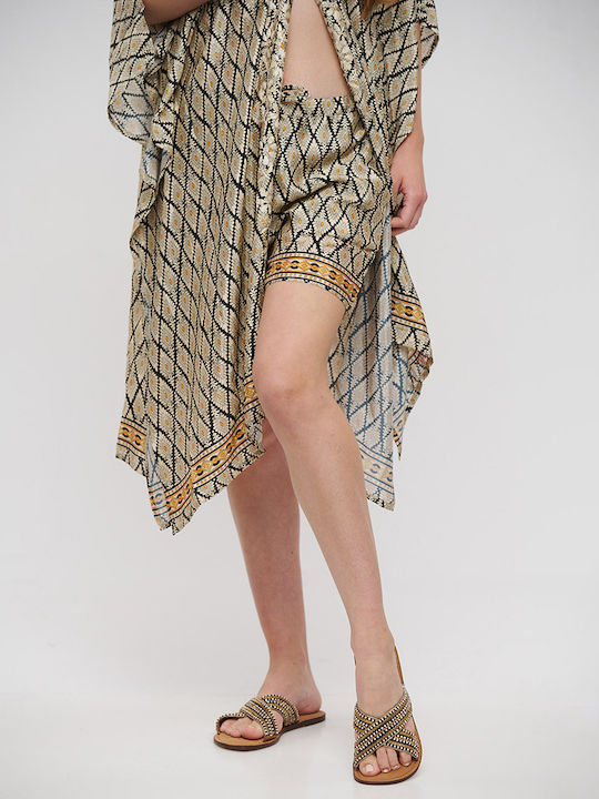 Ble Resort Collection Women's Shorts Beachwear Green