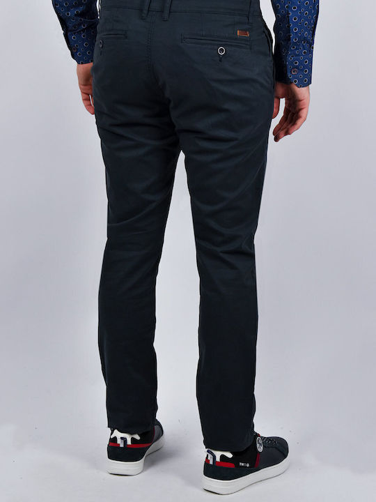 Pirro Trousers Chino Dark Blue
