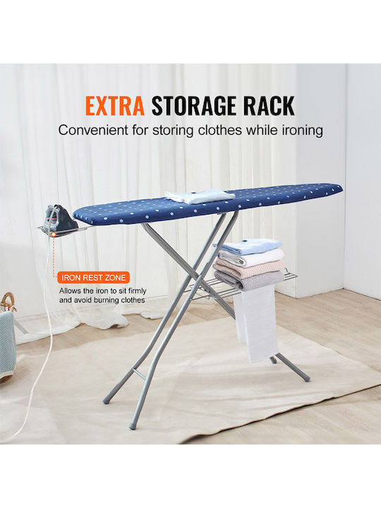Vevor Σιδερώστρα για Σίδερο Ατμού Σπαστή 154x37x97cm