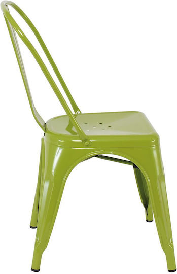 Außenstuhl Metallisch Relix Lime 1Stück 45x51x85cm.