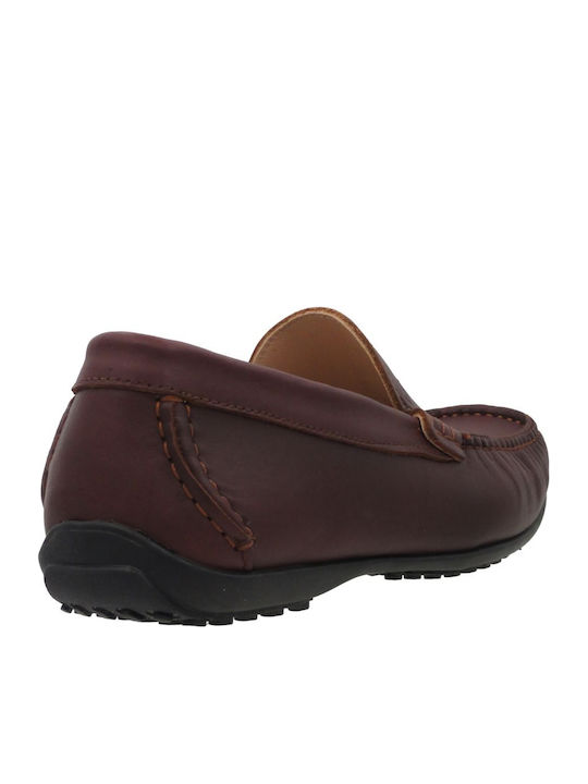 Mocasini barbati in Tabac maro Culori