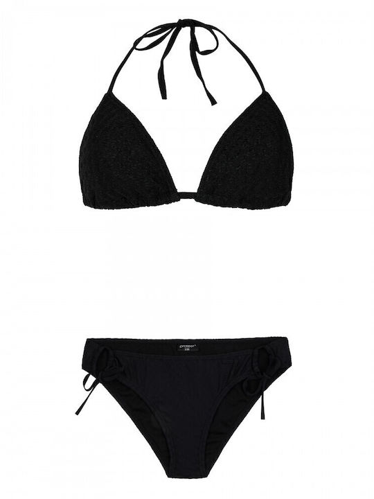 Set Bikini Τριγωνάκι True Black