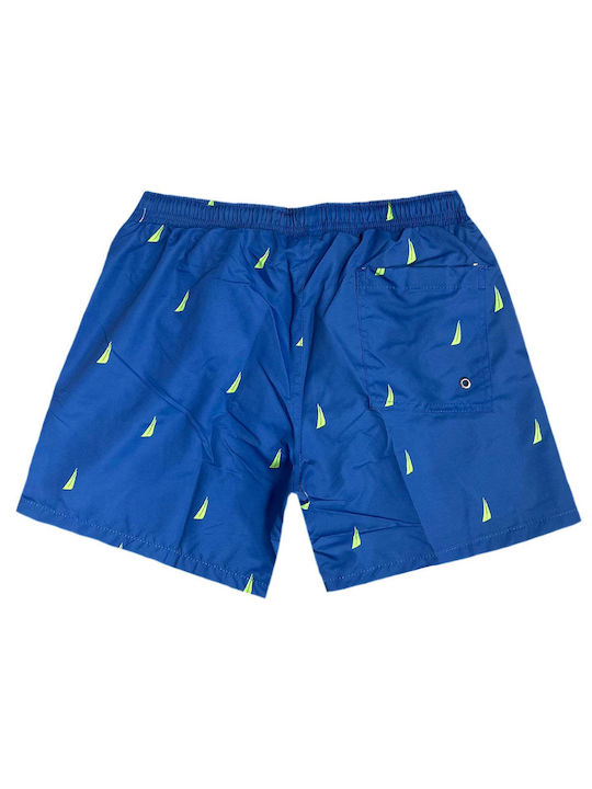 New World Polo Men's Swimwear Shorts Green, Blue