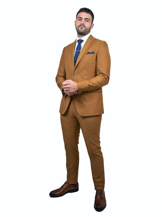 Italian Job Men's Suit Camel