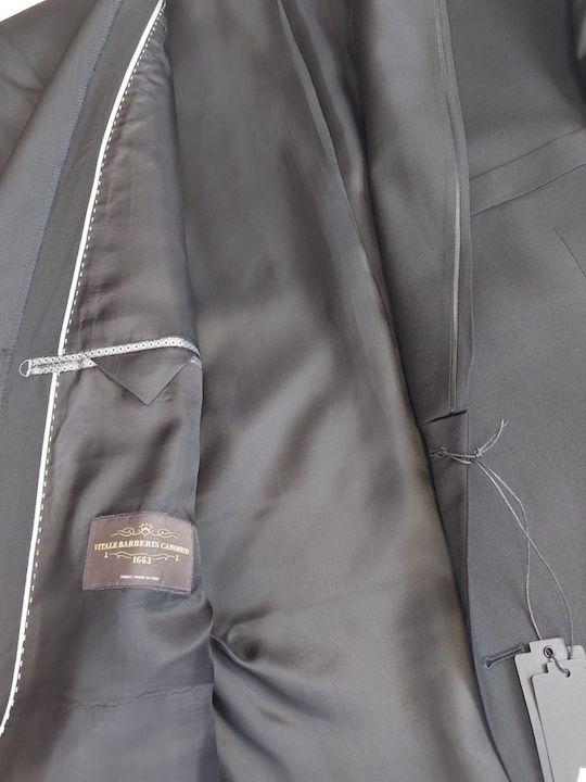 Herrenanzug mit Weste Black
