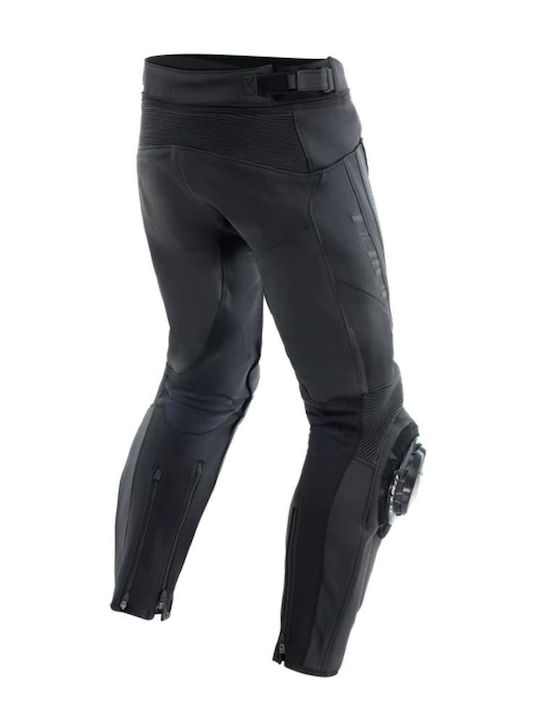 Dainese Delta Мъжки Мотоциклетен панталон Кожен Черен