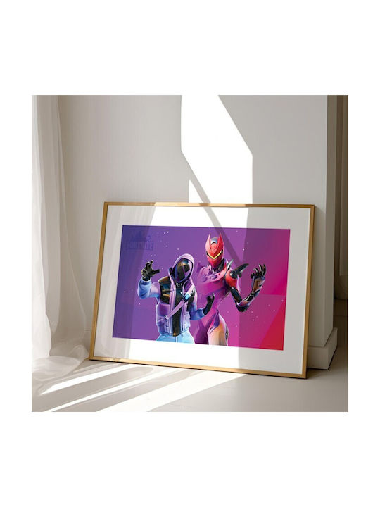 Walls Kids Wall Art Danger Zone Fortnite Framed 30x20cm