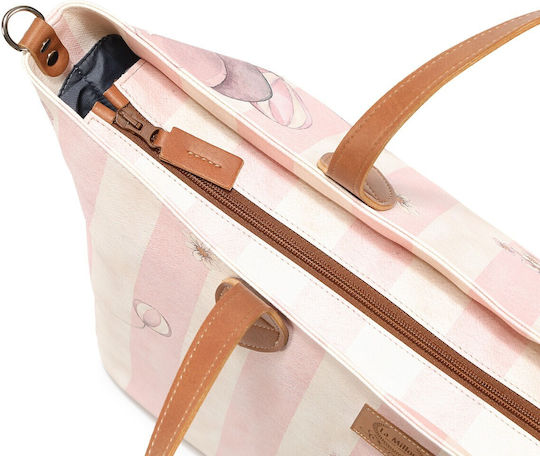 La Millou Shoulder/Hand Diaper Bag Multicolour