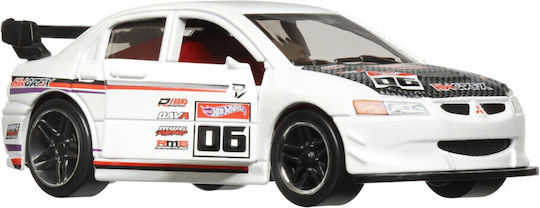 Hot Wheels Metallauto mit Rückzugssystem Lancer Evolution IX Maßstab 1:43