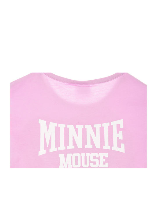 Kids' Shirt Short Sleeve Pink California Minnie