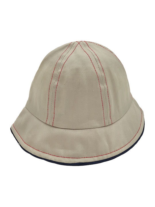 Gift-Me Παιδικό Καπέλο Bucket Υφασμάτινο Μπεζ