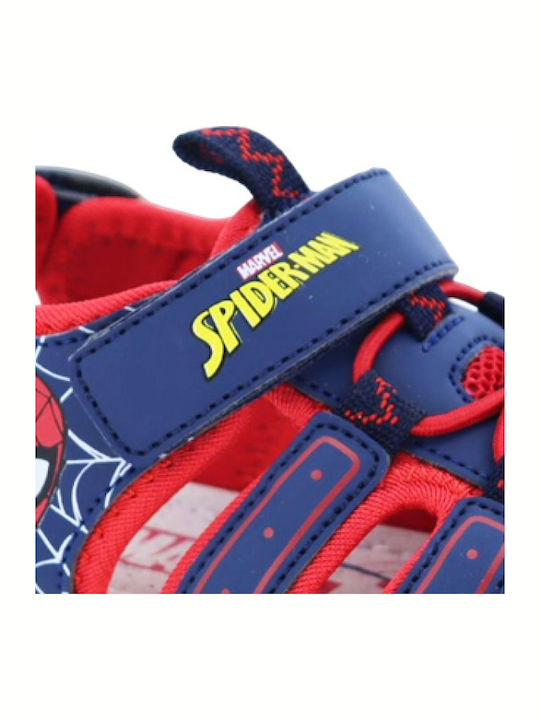 Disney Spiderman Marineblau Kindersandalen Disney Spiderman Marineblau Kindersandalen