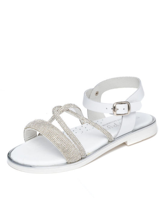 Bonito Kinder Sandalen Anatomisch Silber