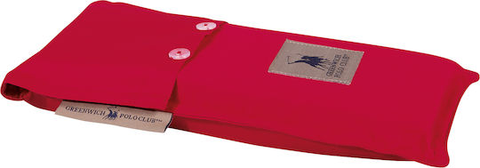 Greenwich Polo Club 2260 Set Față de Pernă Oxford Roșu 50x70cm.