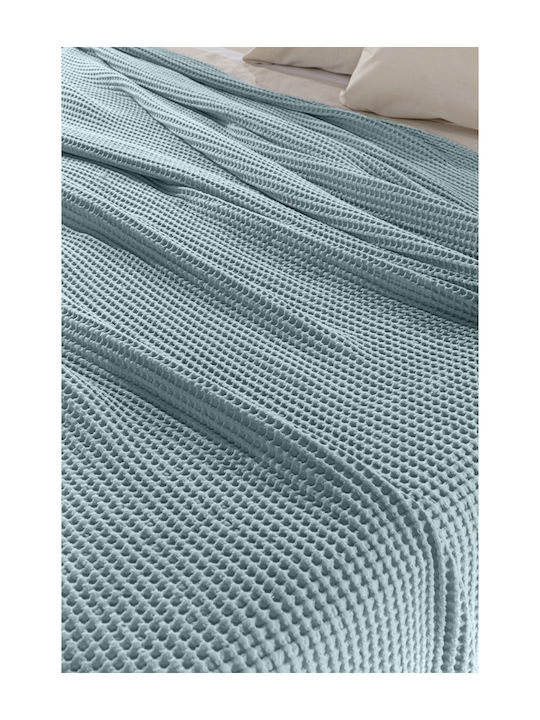 Guy Laroche Eternity Pique Double Blanket 230x240cm Cement