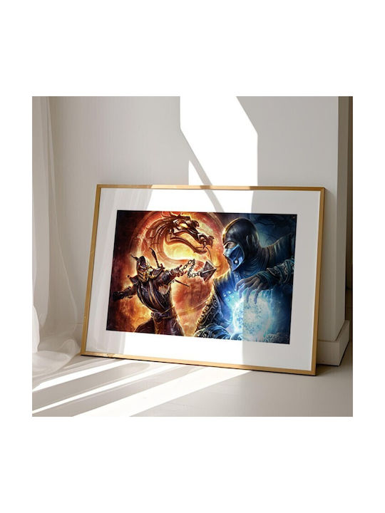 Poster Mortal Kombat Battle Paper 90x60cm