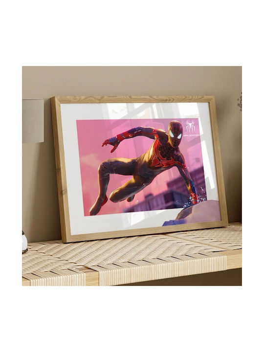 Постери Постер Spider-man Miles Morales Хартия 30x20см Постери Постер Spider-man Miles Morales Хартия 30x20см
