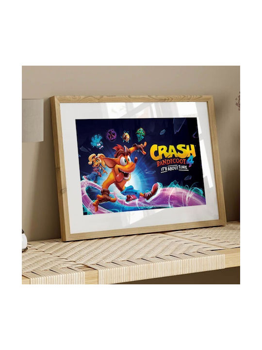 Postere Poster Crash Coco Bandicoot din hârtie 100x70cm