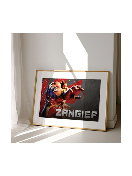 Αφίσες Poster Zangief Χαρτί 70x50cm